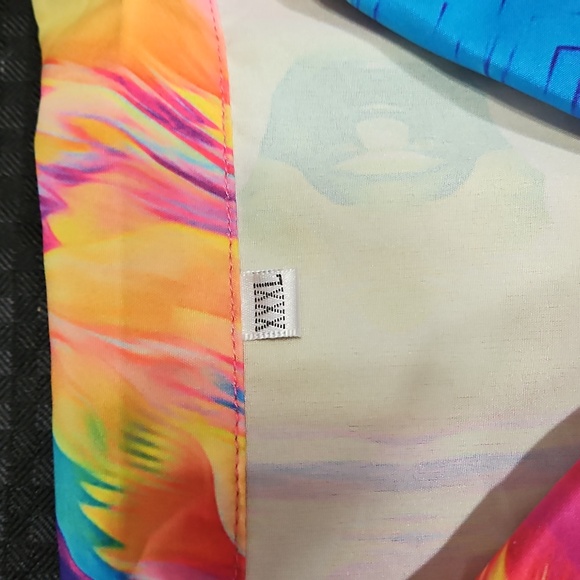 Vintage Style, 70s, Hippie, Short Sleeve Top, Size XXXL, Button Down - Picture 3 of 10